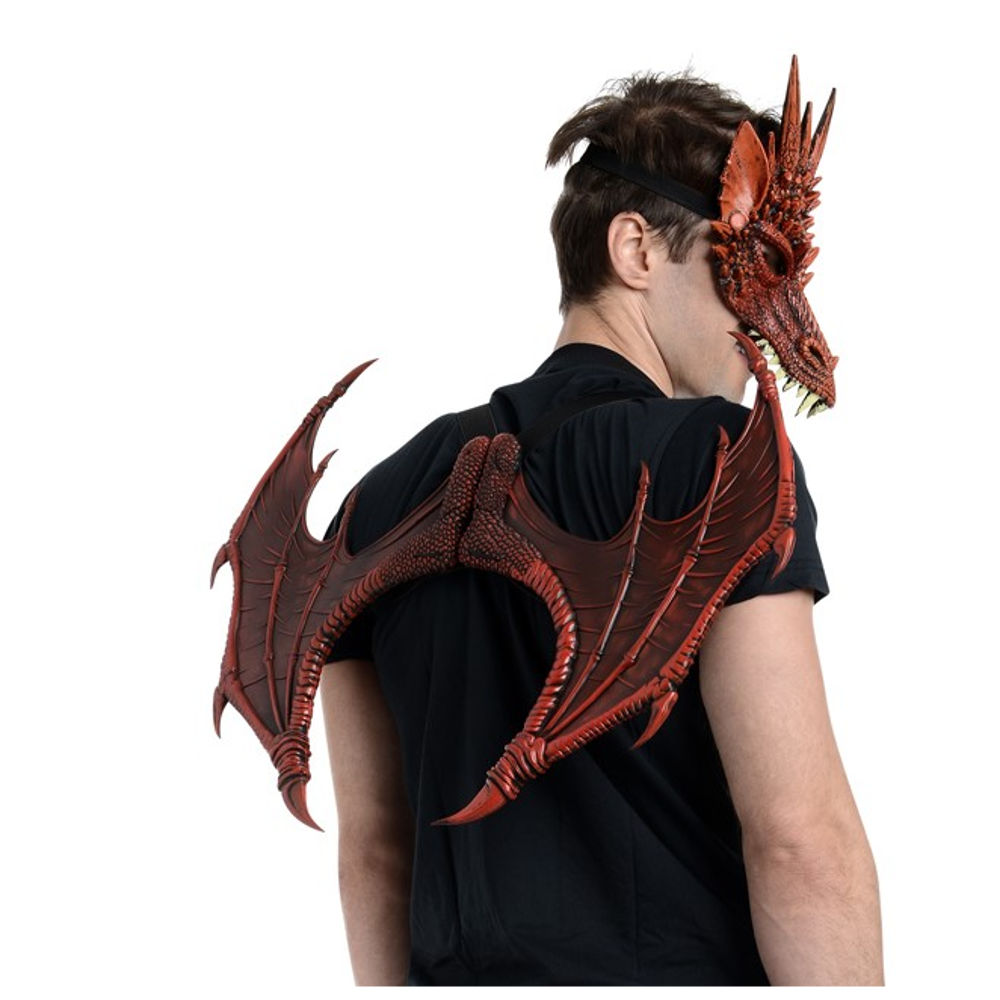 Zac's Alter Ego - Rubber dragon Wings - Red